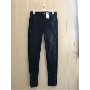 NWT American Eagle Black Studded Jeggings/Jeans